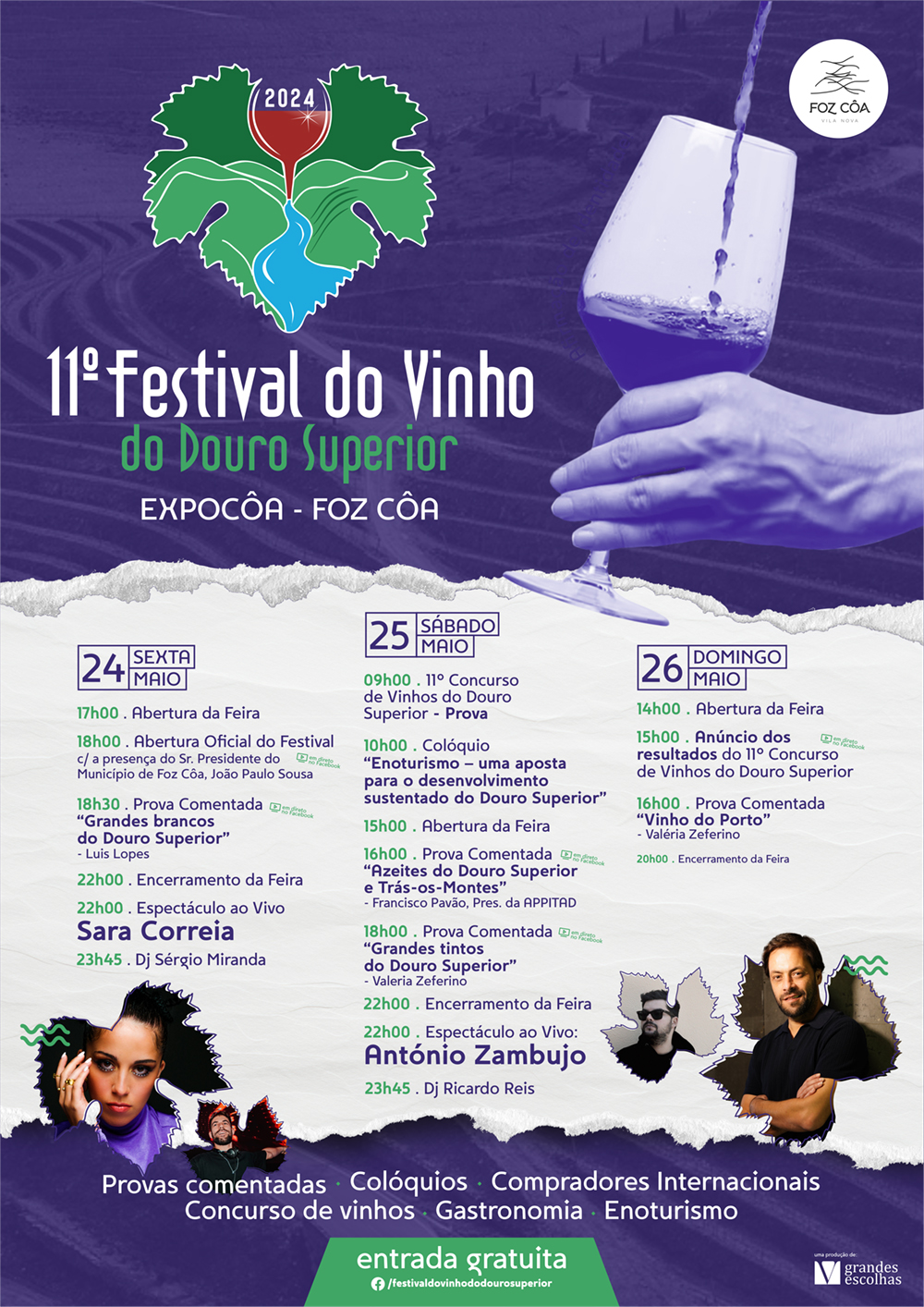 Cartaz Festival do Vinho do Douro Superior